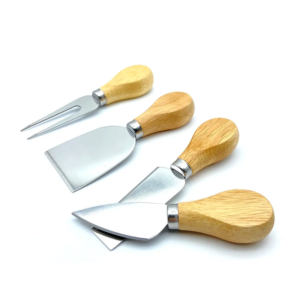 Wood Handle Cheese Slicer Set