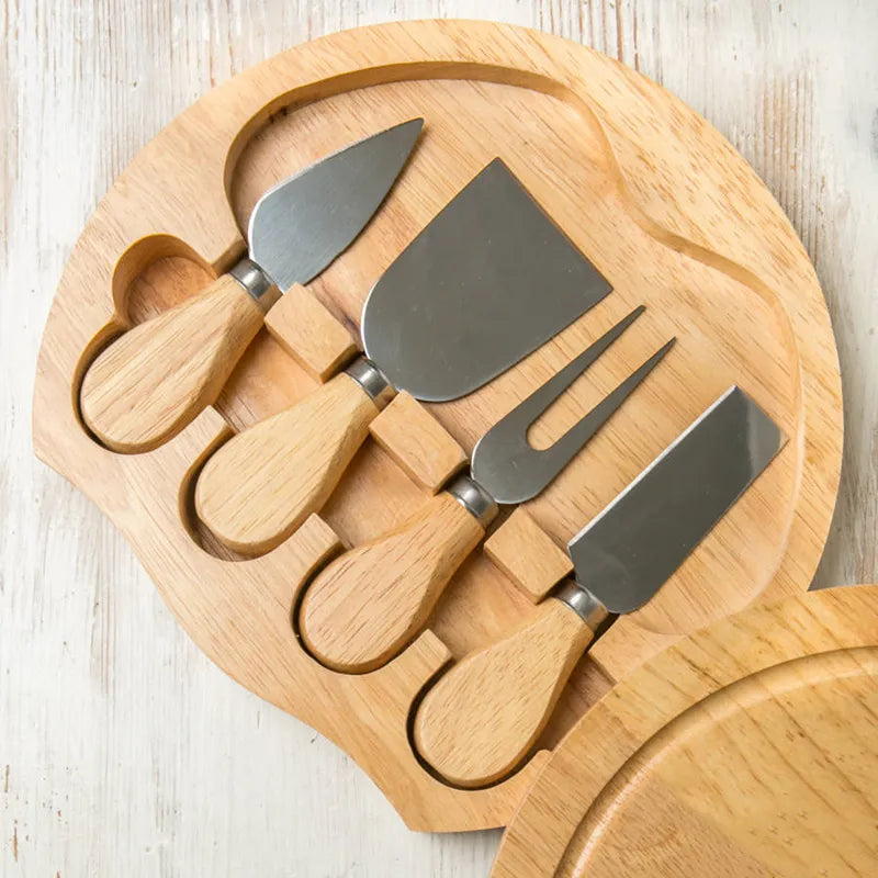 Wood Handle Cheese Slicer Set