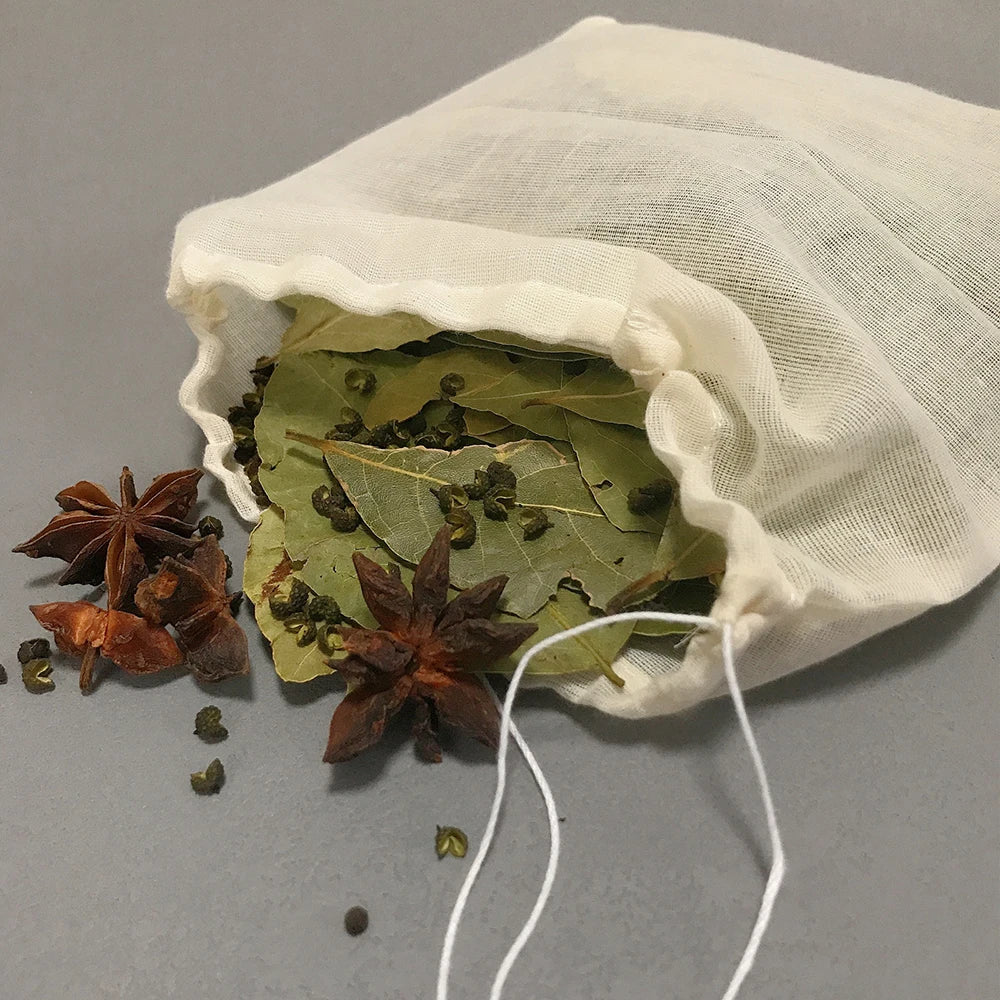 Cotton Drawstring Teabag