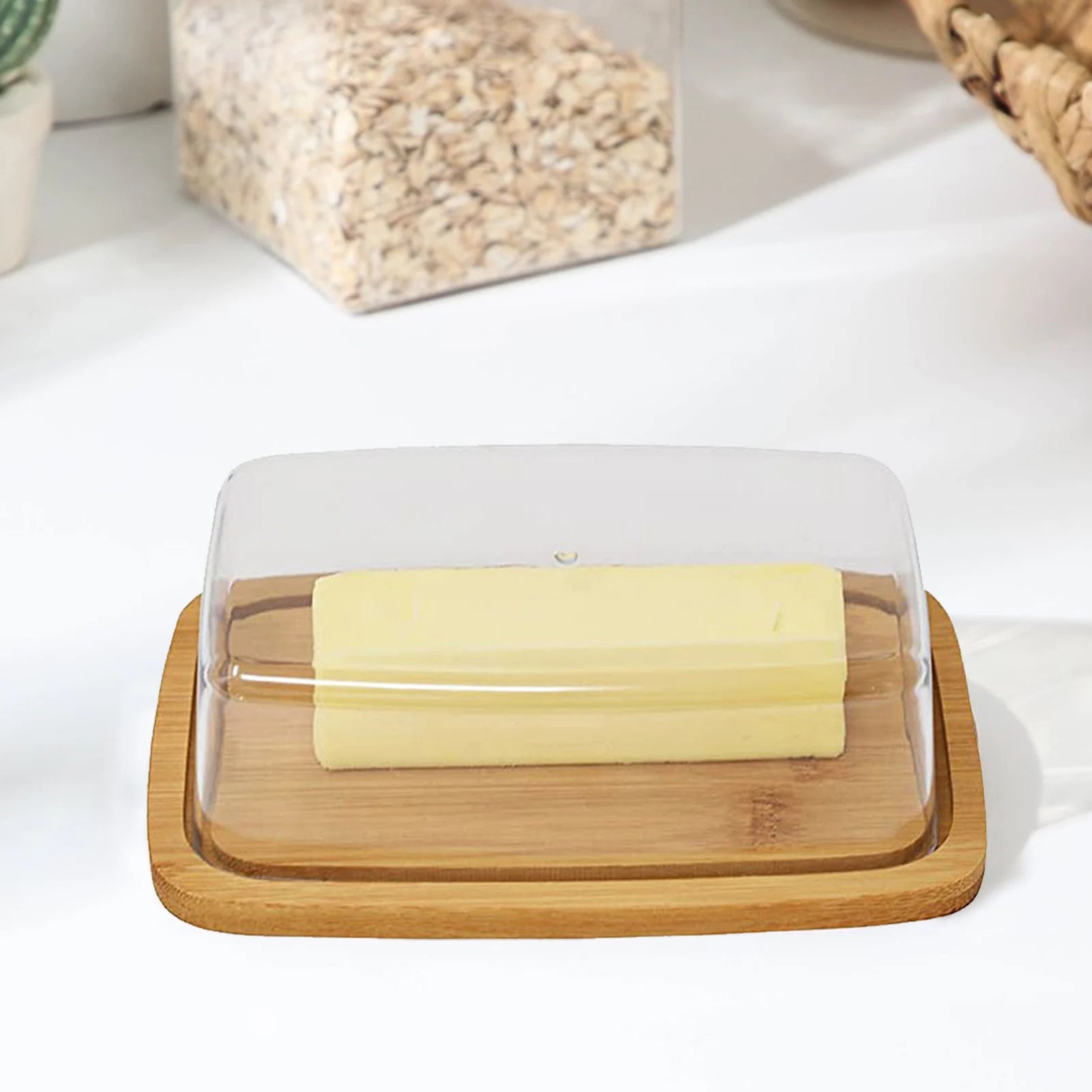 Bamboo Storage Butter Container