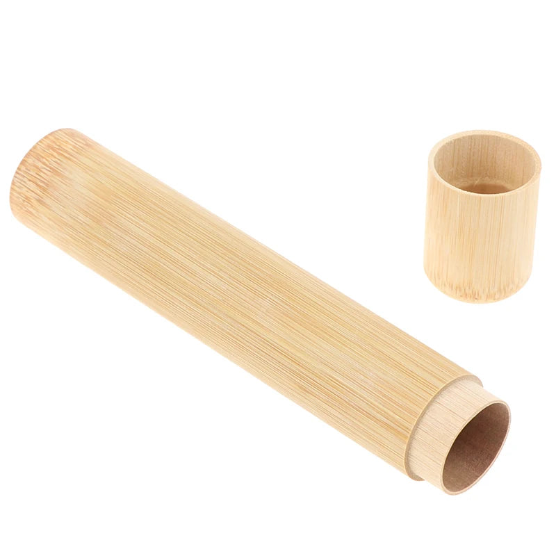 Wooden Toothbrush Case